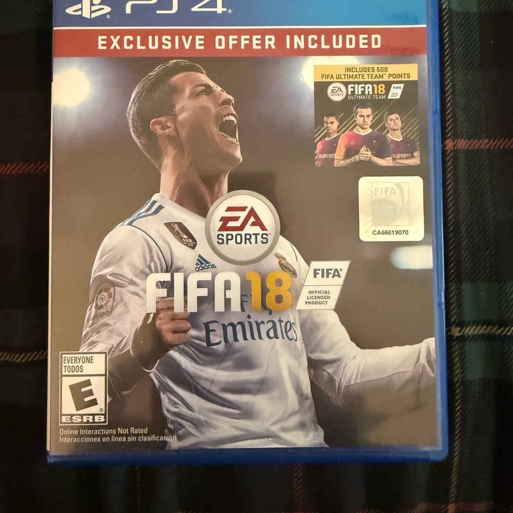 FIFA 18 for PS4 - EA Sports - Blue Case

Can bundle 3 games together for $14.